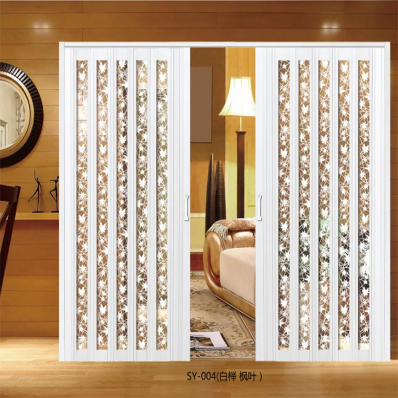 Best nepal pvc exterior folding double casement plastic interior door panel industrial bathroom pvc toilet door price