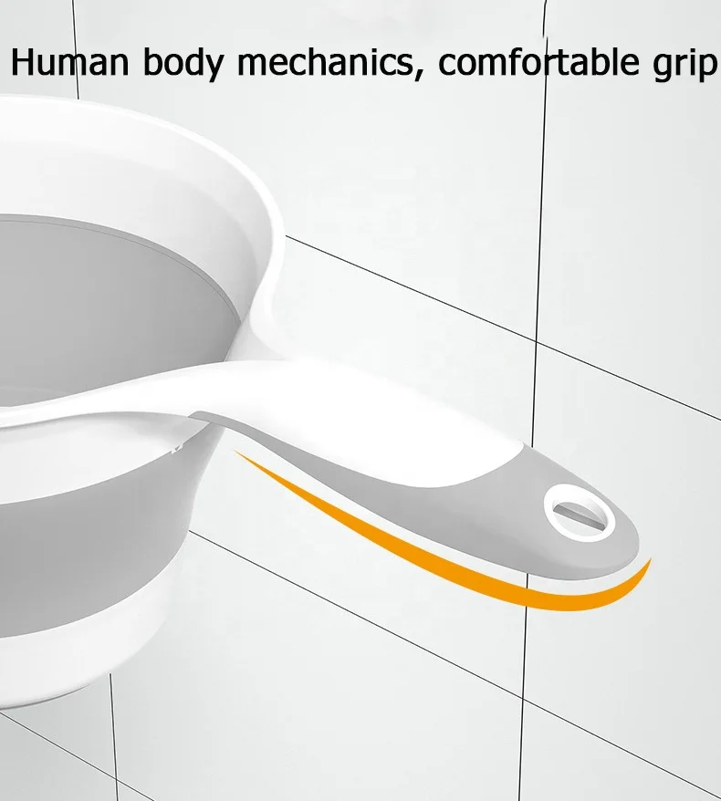 Прямо с фабрики оптовая продажа PP + TPE складная кухонная ковш для воды чашка