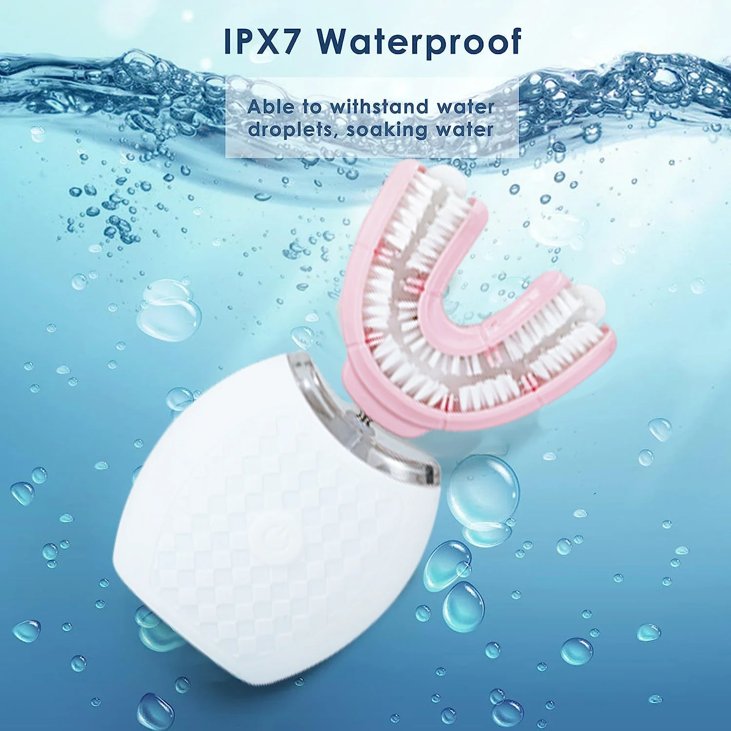 New World Premiere Customised 360 Nylon Toothbrush U Type Automatic Electric Toothbrush Adult Electric Sonic Toothbrush