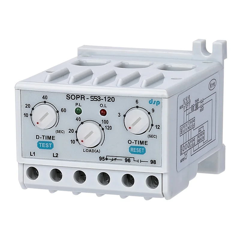 SOPR-SS3-120(10-120A) (Un:110VAC) Digital Motor Controller Motor Protection Relays