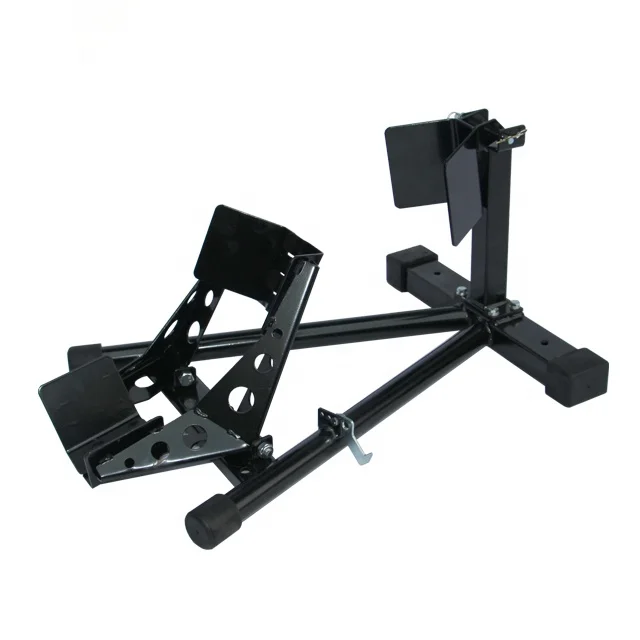 High Quality Motorcycle Front Wheel Chock Tire Support Motor Chock Stand for Sales