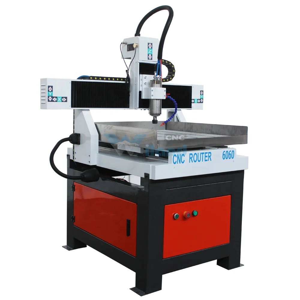 Professional Aluminum Mould Making Cnc Engraving Machine 4040 6060 6090 Small Cnc Router Metal