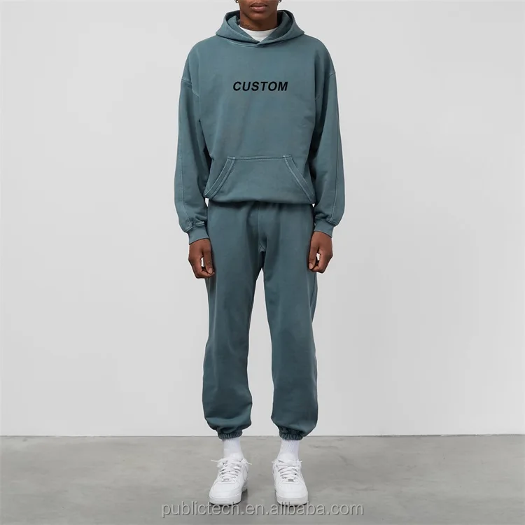 Bulk Wholesale Summer 100% Cotton High Quality Blank Custom Logo Manufacturer Sportswear Tracksuits For Men