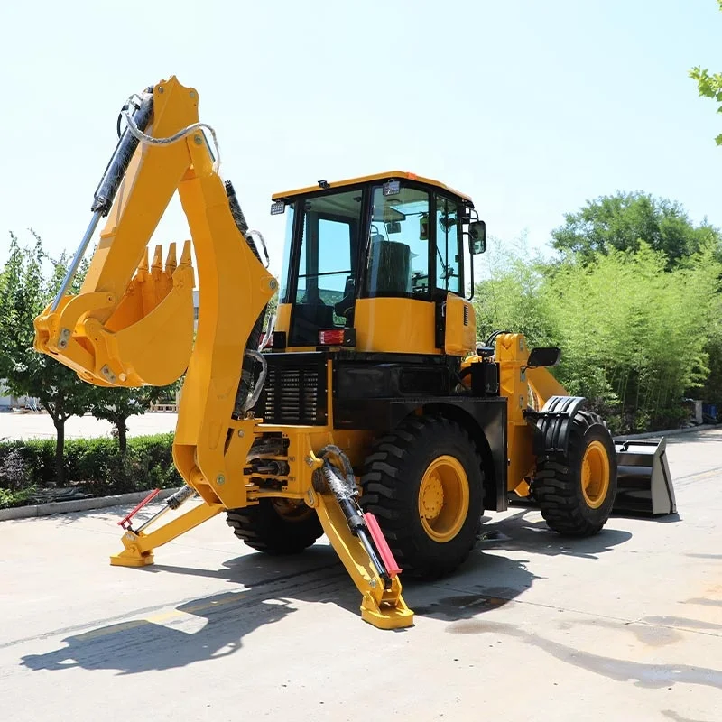 Free Shipping Euro 5 EPA 2.5 ton backhoe loader model wz30-25backhoe loader