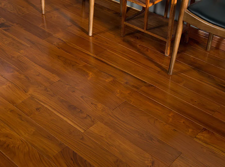 
Teak solid wood flooring in door Hardwood Flooring 