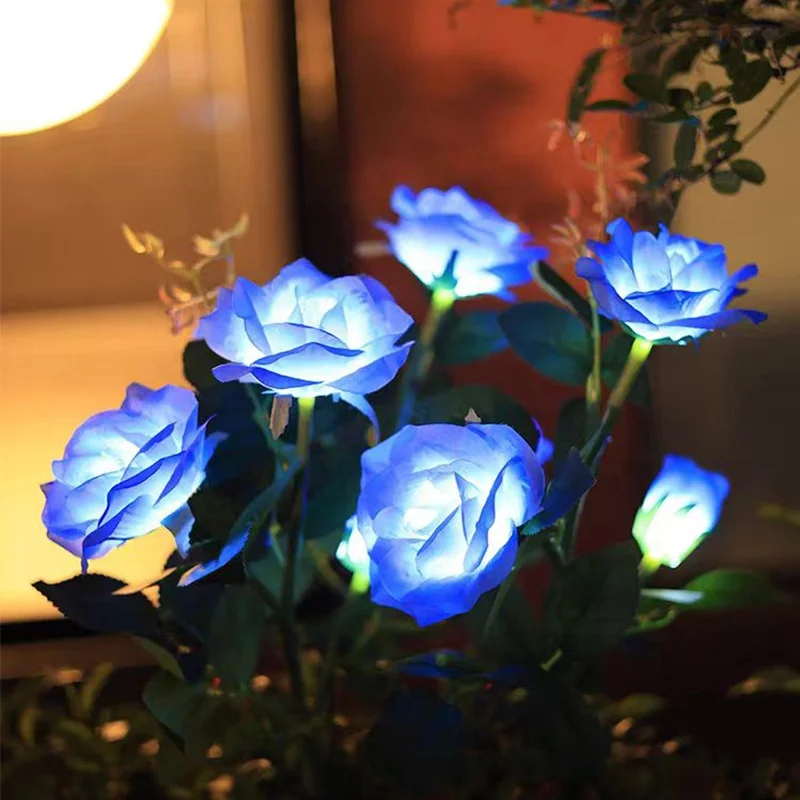 Factory Custom Event & Party Supplies Led Rose Flower Light Artificial Flower Led Rose For Decorations Wedding Wedding