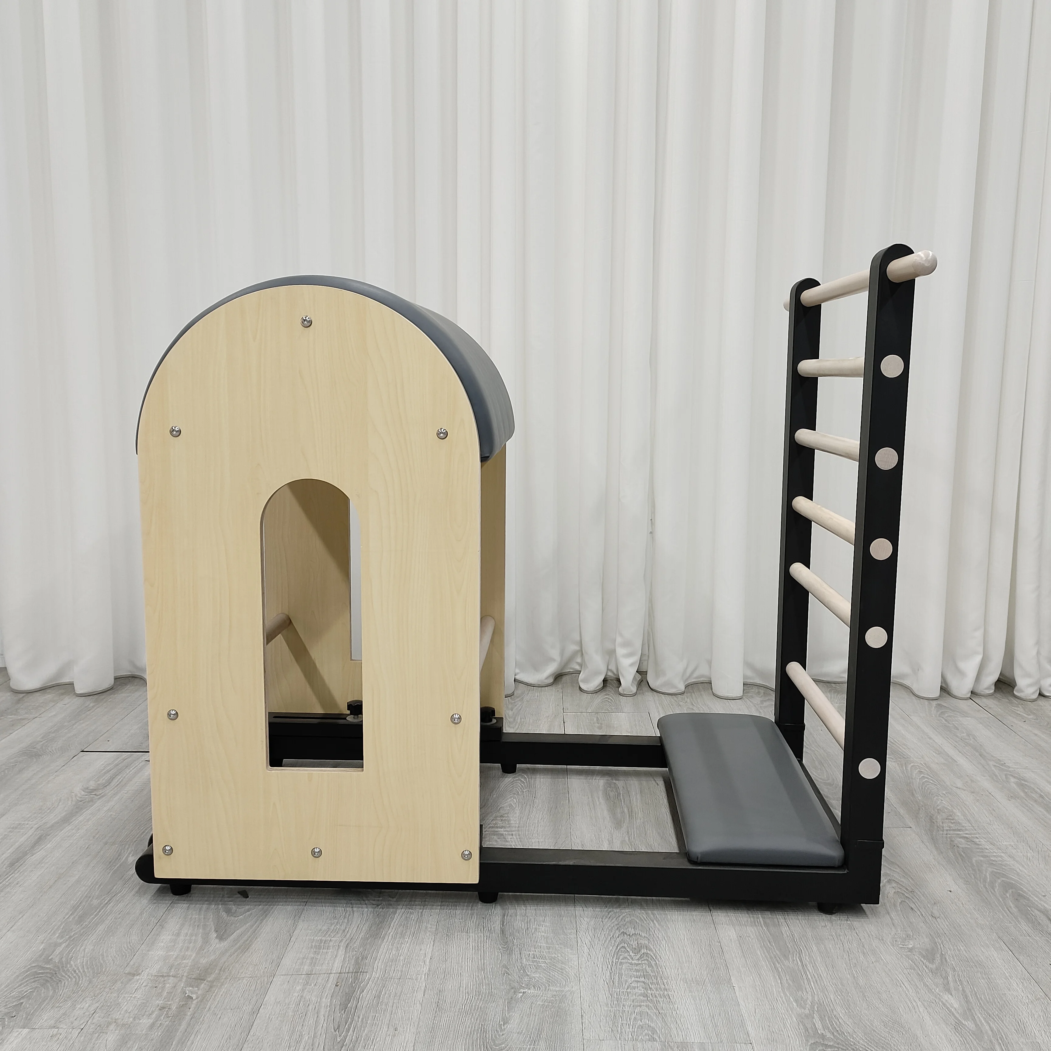 Multifunction Pilates Yoga Studio Maple Wood IT pilates ladder barrel for sale VOG-PL003E