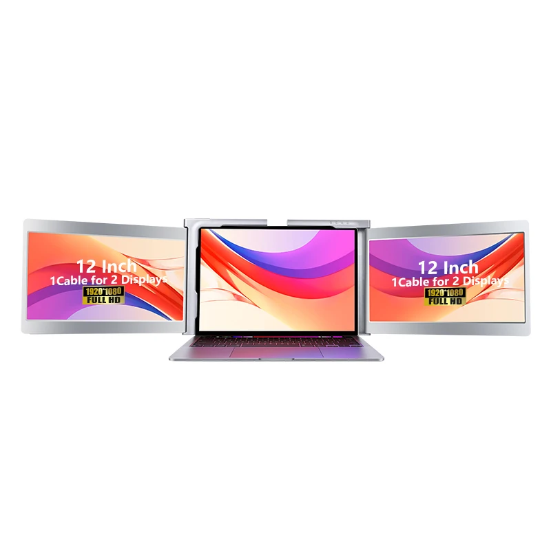 2022 флагманский продукт 12 дюймов ноутбук удлинитель один кабель драйвер Два тройной портативный