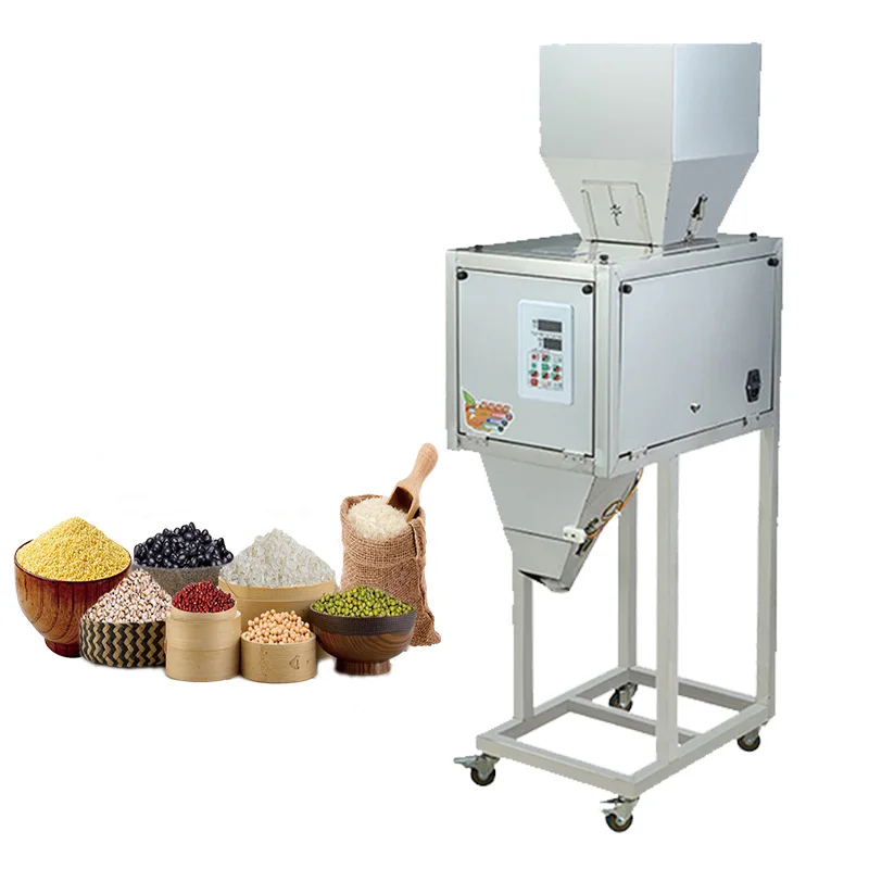 1000g Vertical Food Rice Beans Spices Grain Weight Filling Powder Granule Packaging Machine