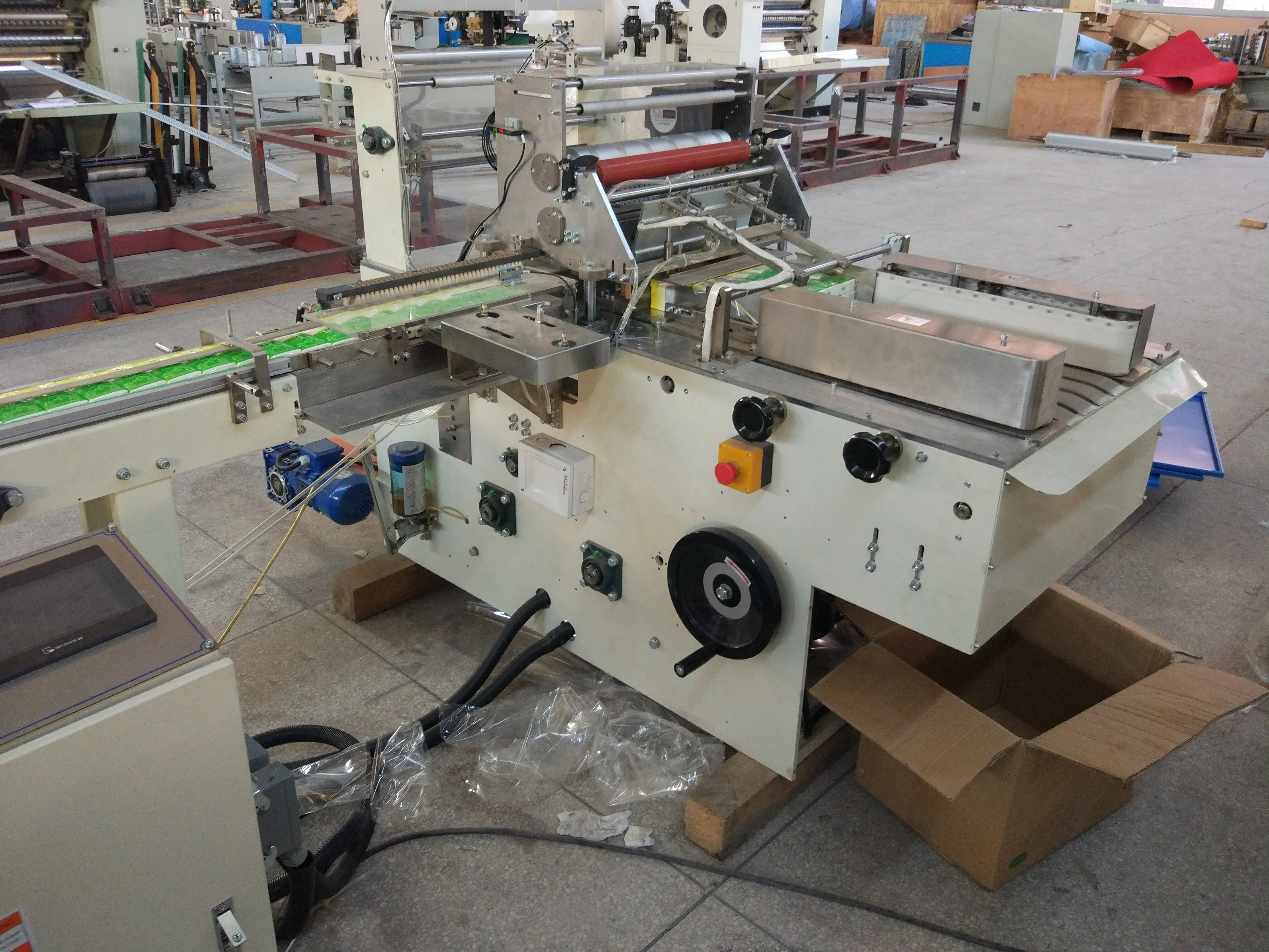 
Ful Automatic Handkerchief Tissue Paper Production Line 