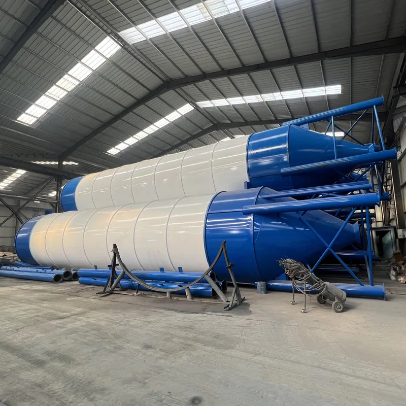 High Quality Carbon Steel Hot Dip Galvanizing Stainless Steel Vertical Fly Ash Cement Silo Storage Tank