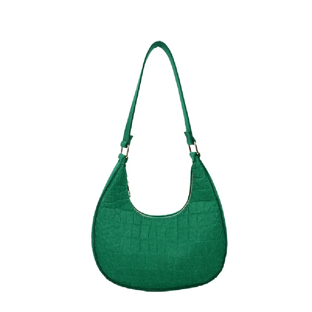 2024 Korean Summer Storage Underarm Leisure Shoulder Clutch Bag for Ladies Solid Color Trendy Cross Fashion Handbag