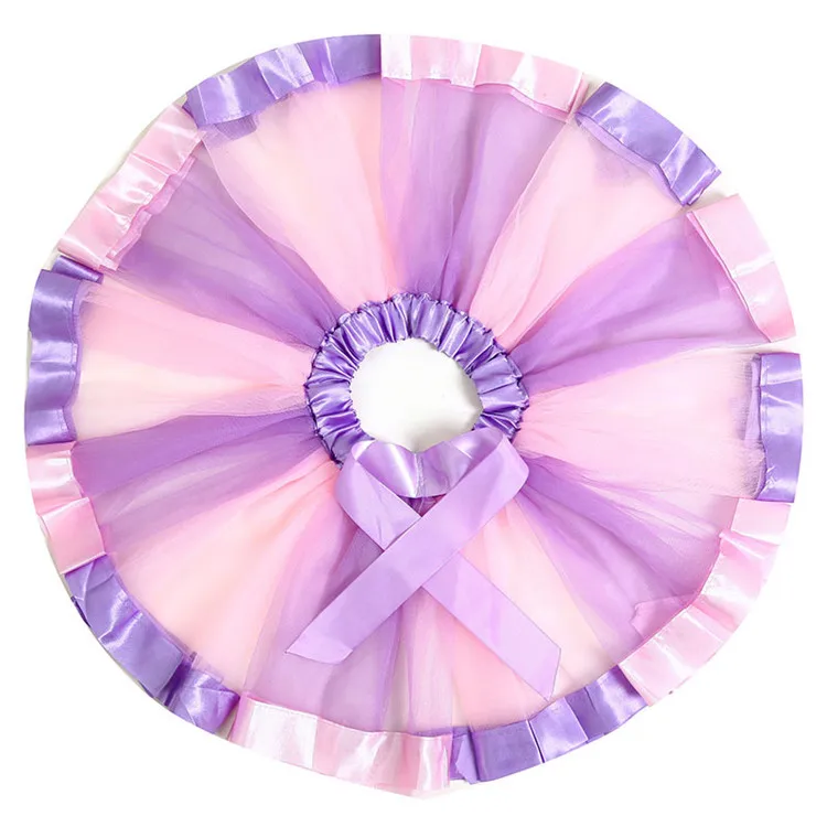 
New Tutu Skirt Baby Girl Skirts Princess Mini Pettiskirt Party Dance Rainbow Tulle Skirts Girls Clothes Children Clothin 
