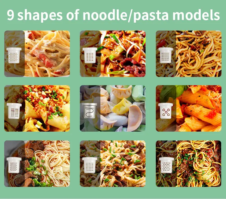 multi functional homemade electric fresh automatic pasta machine noodle making machine