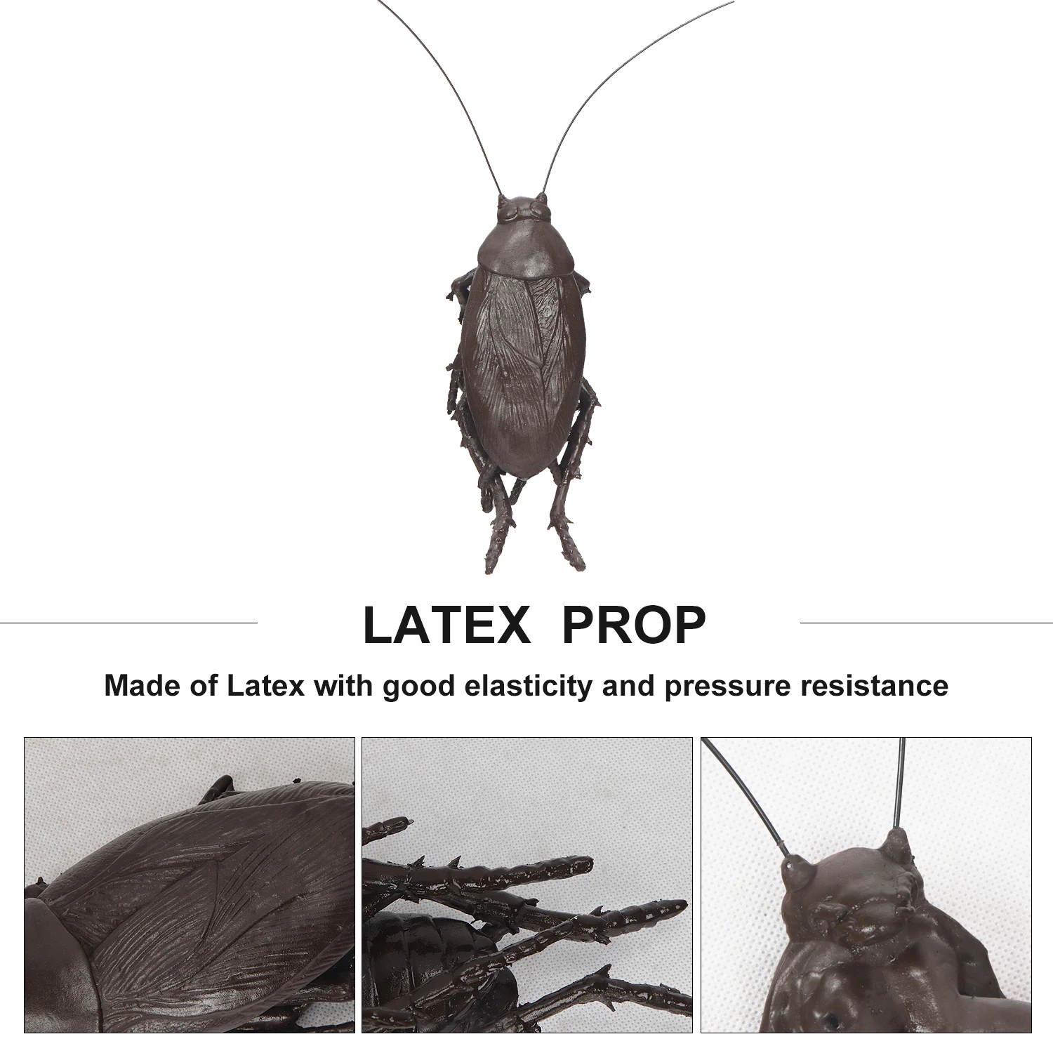 
Molezu naughty toys big cockroach halloween home decor halloween decoration party supplies 