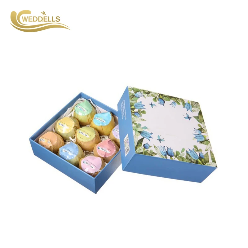 WEDDELL Handmade Bath Bombs fizzers ball with jewelry inside