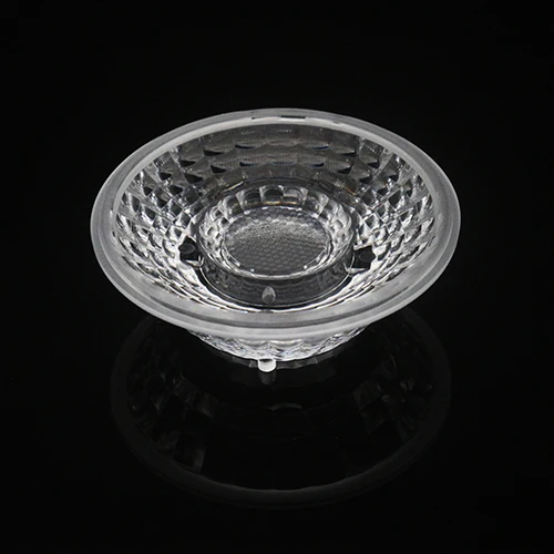 Manufacturer 42MM PMMA PC Optical LED Lens Indoor Led Lenses Down Light Spot Light Track light lens LES 6mm TIR LED Lens