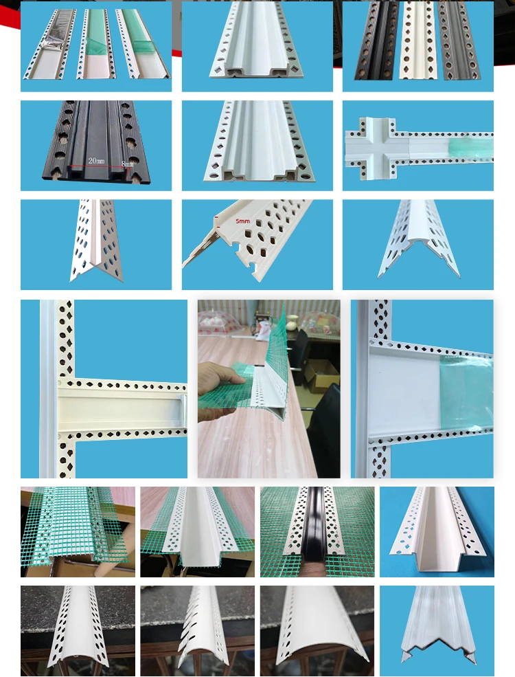 Factory Direct Supply Cheap Price Dry Wall Pvc Profile Pvc Corner Bead Angle Bead For Building