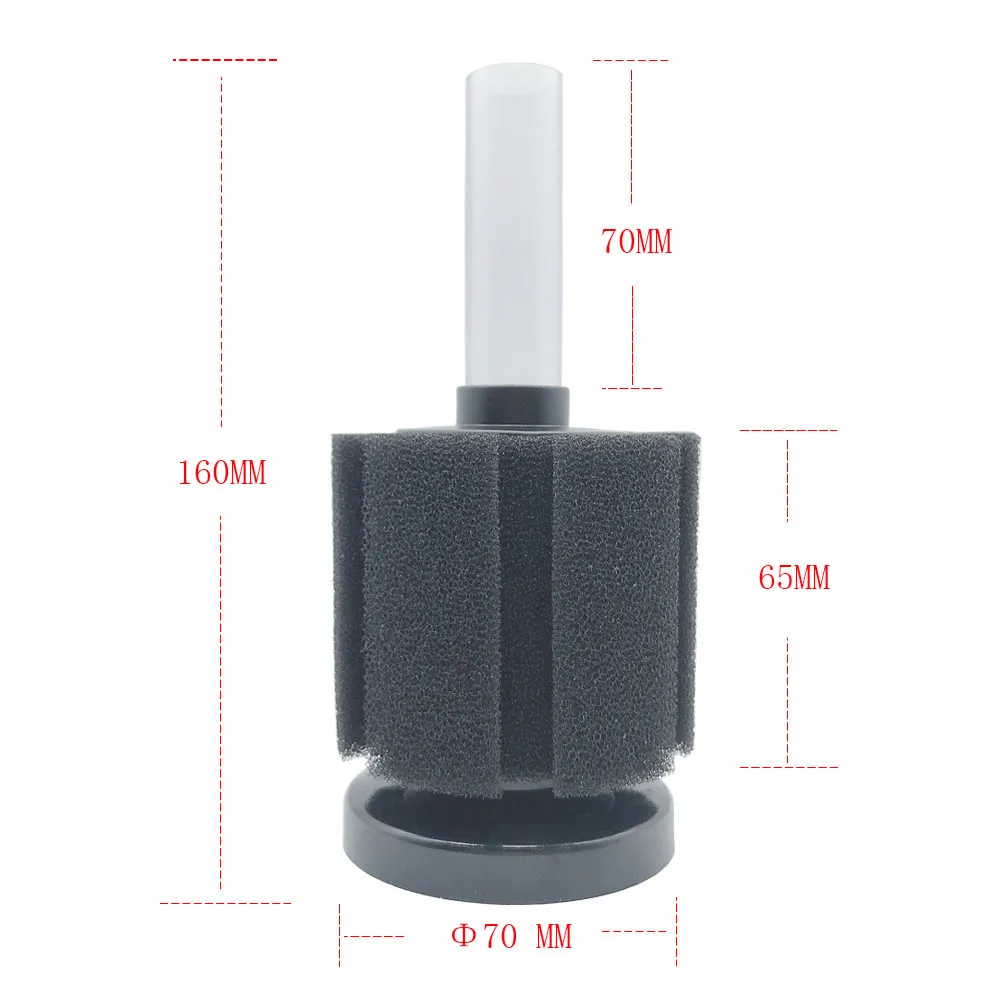 XINYOU Koity Aquarium Internal Waterfall Filter Water Filter Filter Media Aquariums & Accessories XY-180 Fish Tank Black 100L