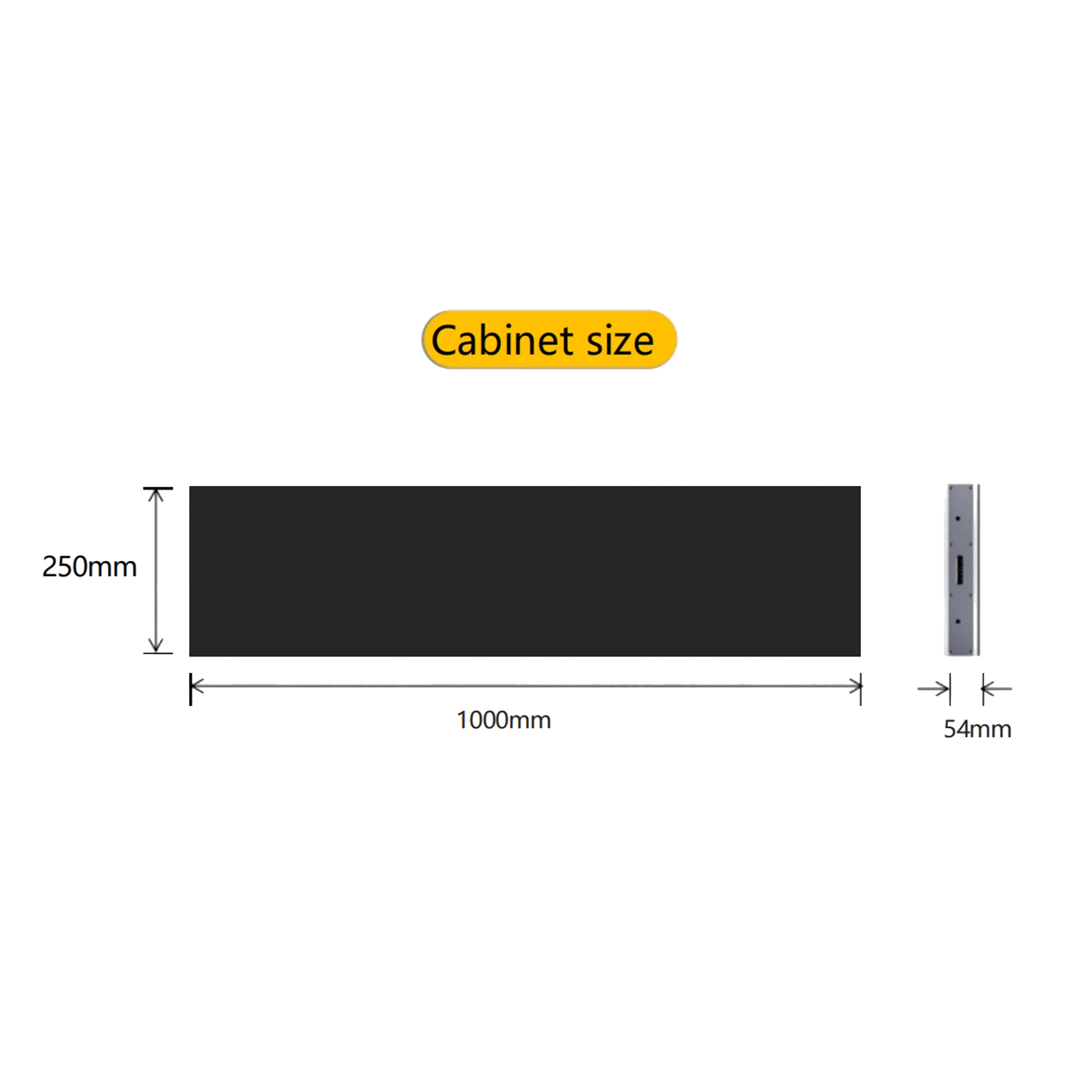 Double sided Ultra Slim Led poster display digital signage window facing display high brightness led display
