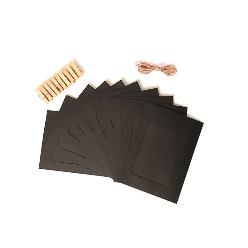 No MOQ Room Decorative Wall Hang Photo Organizer Paper frame for Bedroom Birthday Gift