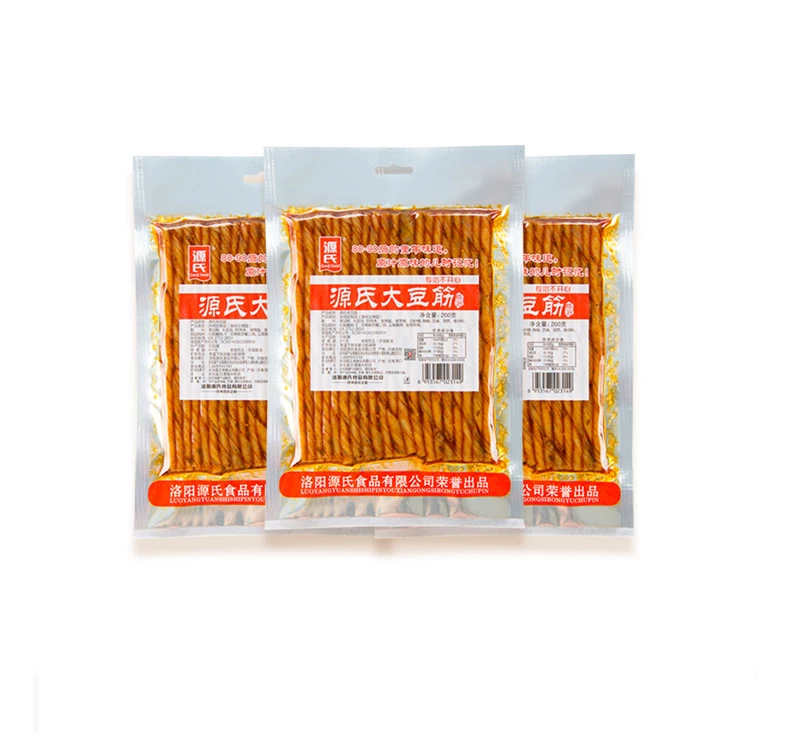 
Genji Food 200g Curly Spicy Beancurd Best Sell Snack China Spicy Snack Bean Gluten Spicy Strip 