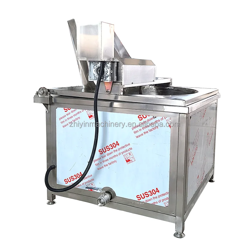 Electric Heating Oil Tofu Frying Stand-Alone Fully Automatic Commercial Potato Chips Fryer French Fries Frying Equipment