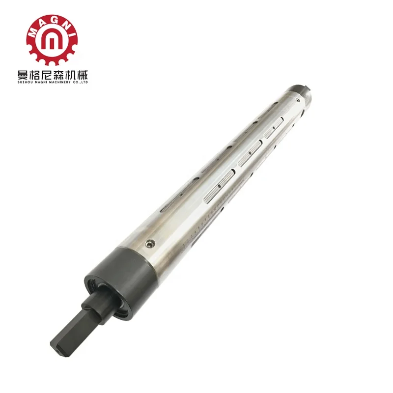 1 Inch High Quality Steel Pneumatic Air Expanding Pad Shaft For Slitting Machine