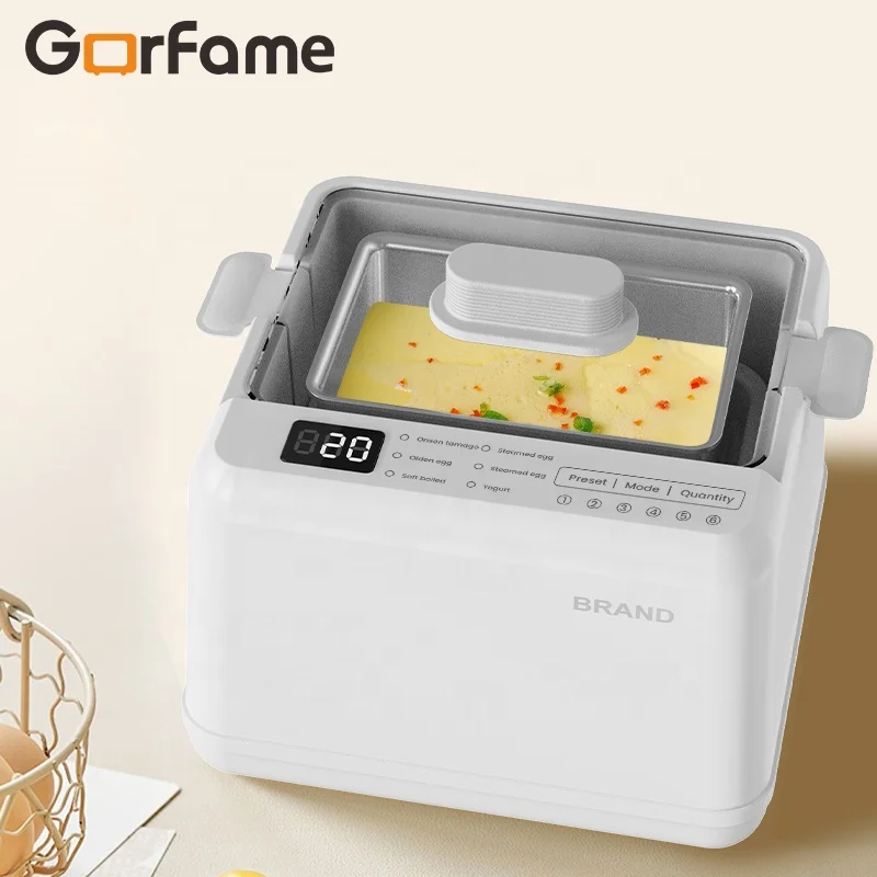 Новейший Интеллектуальный автоматический сенсорный 6-в-1 бытовой портативный варочный котел для яиц Электрический