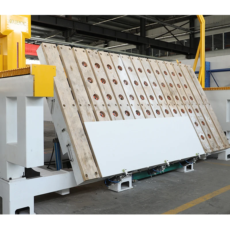 stone carving cnc router 3d 5 axis cnc bridge saw granite with turn table