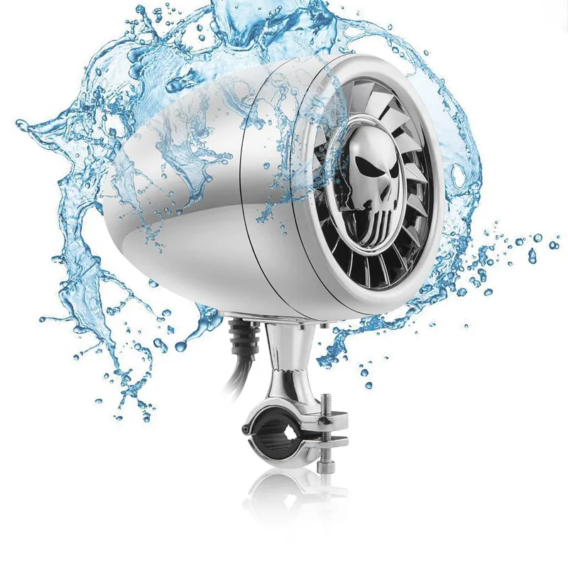 
 Новинка 5 дюймов мотоцикл синий зуб динамик водонепроницаемый ATV/UTV/Музыка Аудио Звуковая система плеер синий зуб машинный аудио  