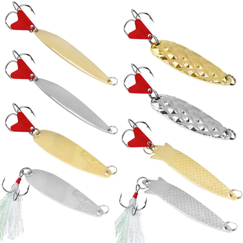 TianHong Fishing Spoon Lure Swim Bait Isca Artificial Trout Lure Pesca Fishing Tackle Leurre Truite Spoons Fishing Lures