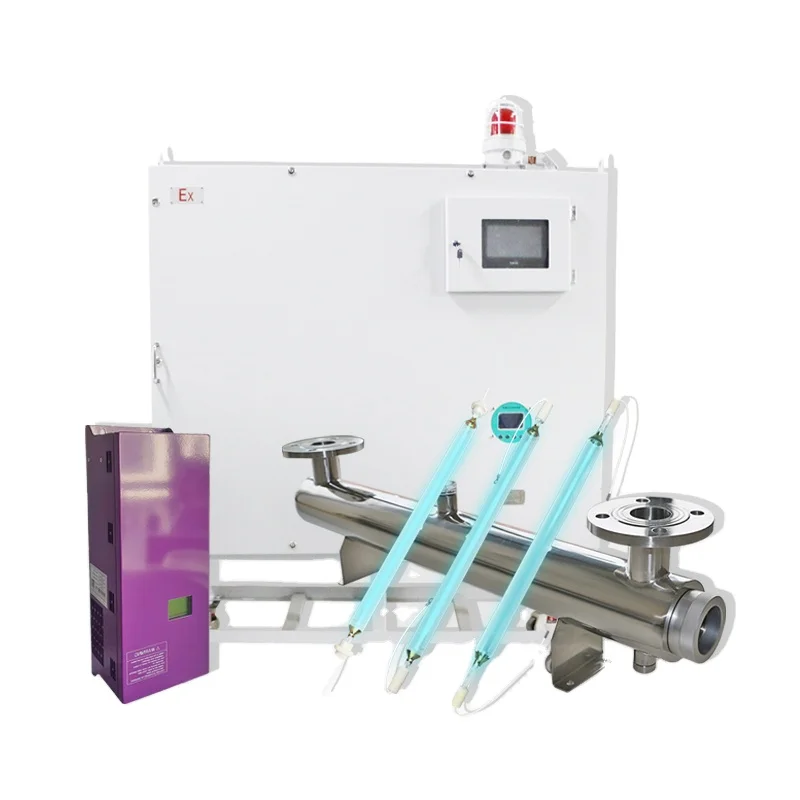Pressure in-line UV Disinfection System Municipal Waste Water Treatment Ultraviolet Sterilizer