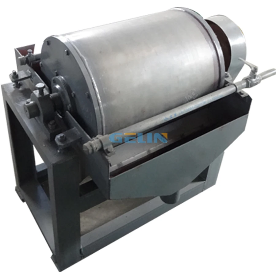 Hot sale Wet drum magnetic machine for Monazite Rutile Ilmenite separation