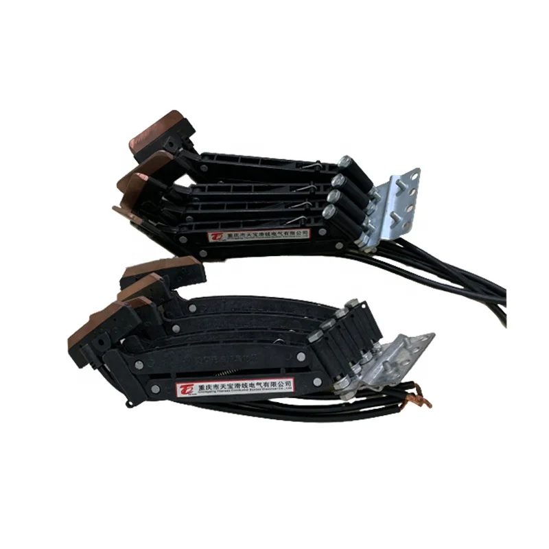 High Quality 3P/4P 60A Current Collector With Crane Power Rail