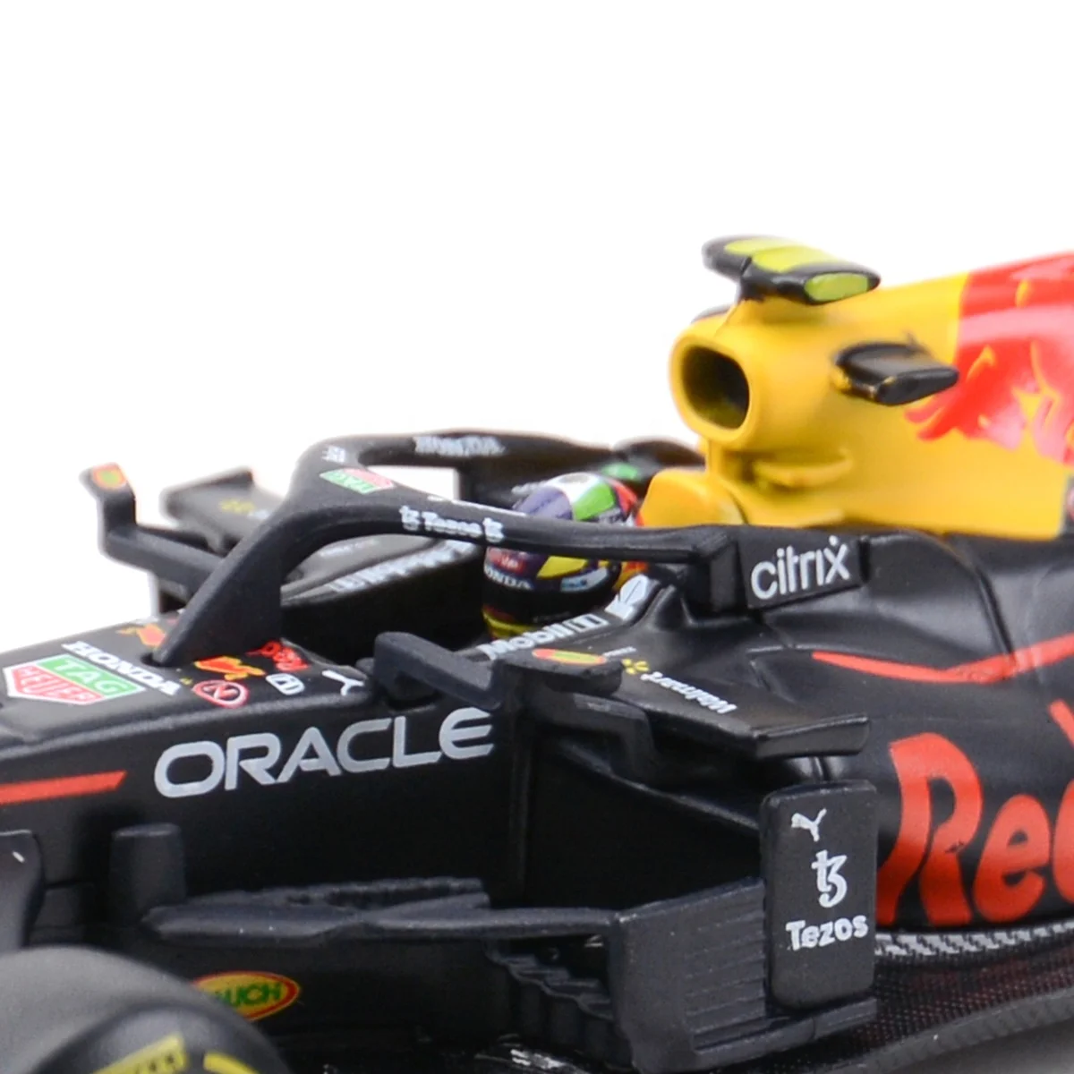 1:43 Bburago Для RedBull 2021 F1 RB16B гоночная формула один литая под давлением Коллекционная модель автомобиля игрушки акриловая коробка