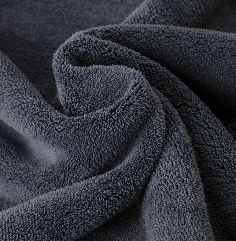 Custom and wholesale pet supplies soft and thick lint free pet cleaning dog bath towel