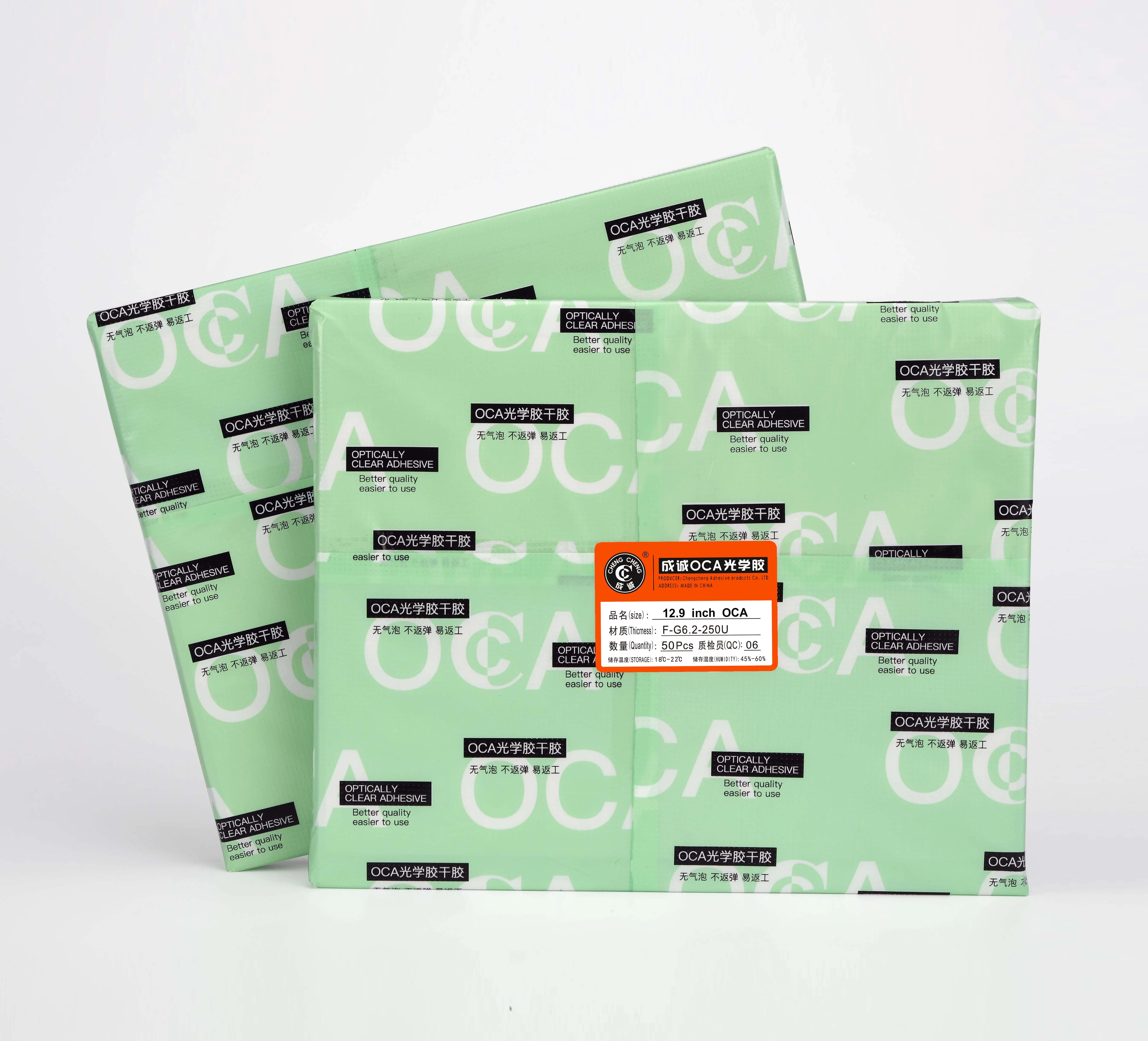 Best Quality 12.9 inch oca dry film optically clear adhesive glue for mobile phone lcds