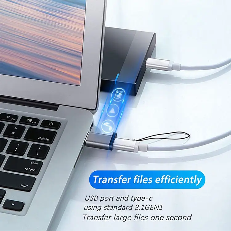 SB C-female to male cable adapter for high-quality cables Mini C-port to USB adapter