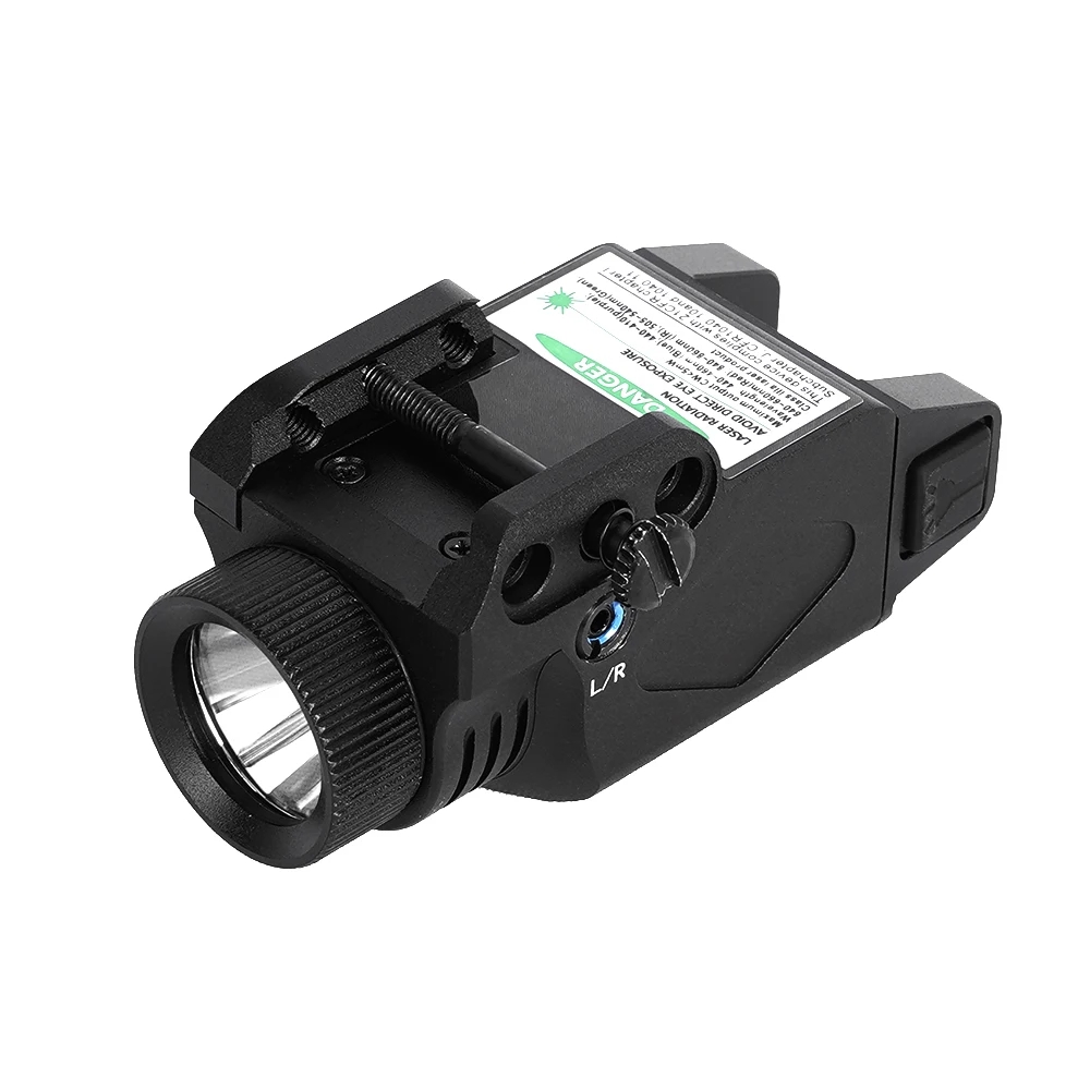 AETRONIX LED Flashlight and Laser Sight Combo Strobe Flashlight Steady Visible Light for Hunting