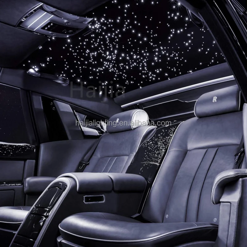 LED BLE App New twinkle high speed & silence car led fiber optic star light device with RGBW LED chip