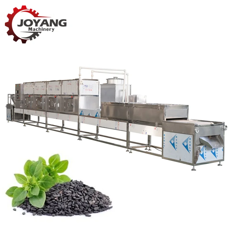 Basil Leaf Microwave Drying Machine Basil  Leaves Sterilization Equipment