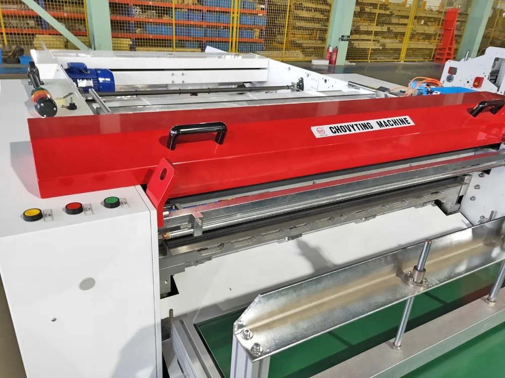 
fully automatic heavy duty flying knife cutting bottom sealing bag making machine price 