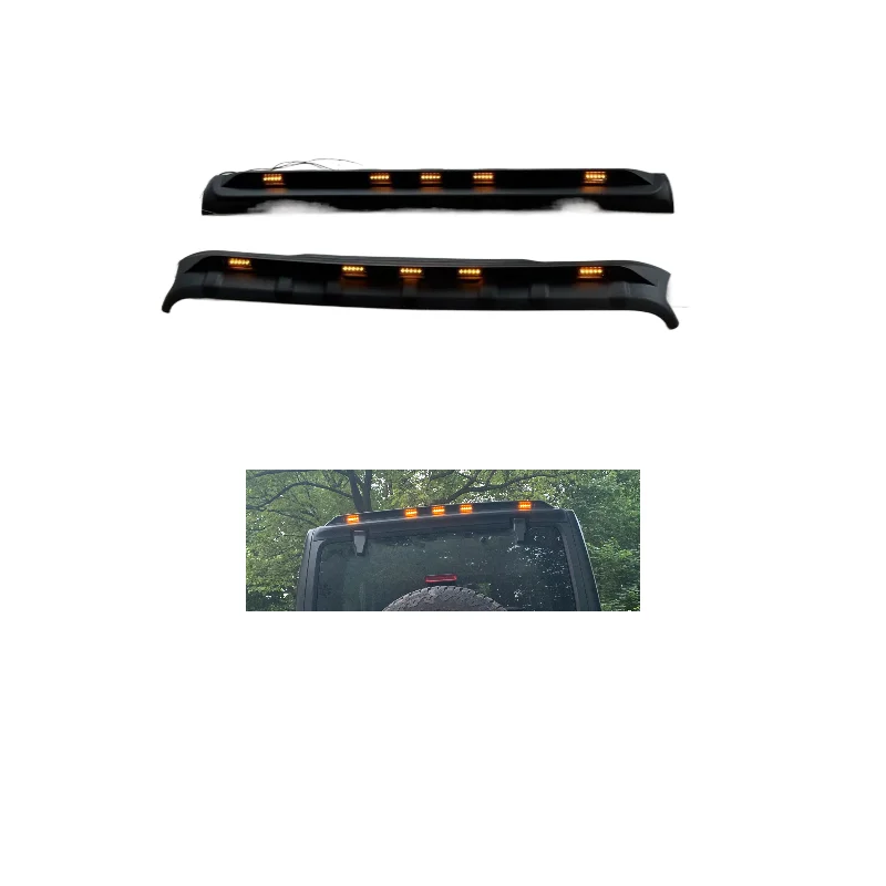 4x4 off road front and rear top light for Jeep wrangler JL