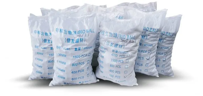 XINYOU 42MM Aquarium Plastic Ball 1000PCS/BAG