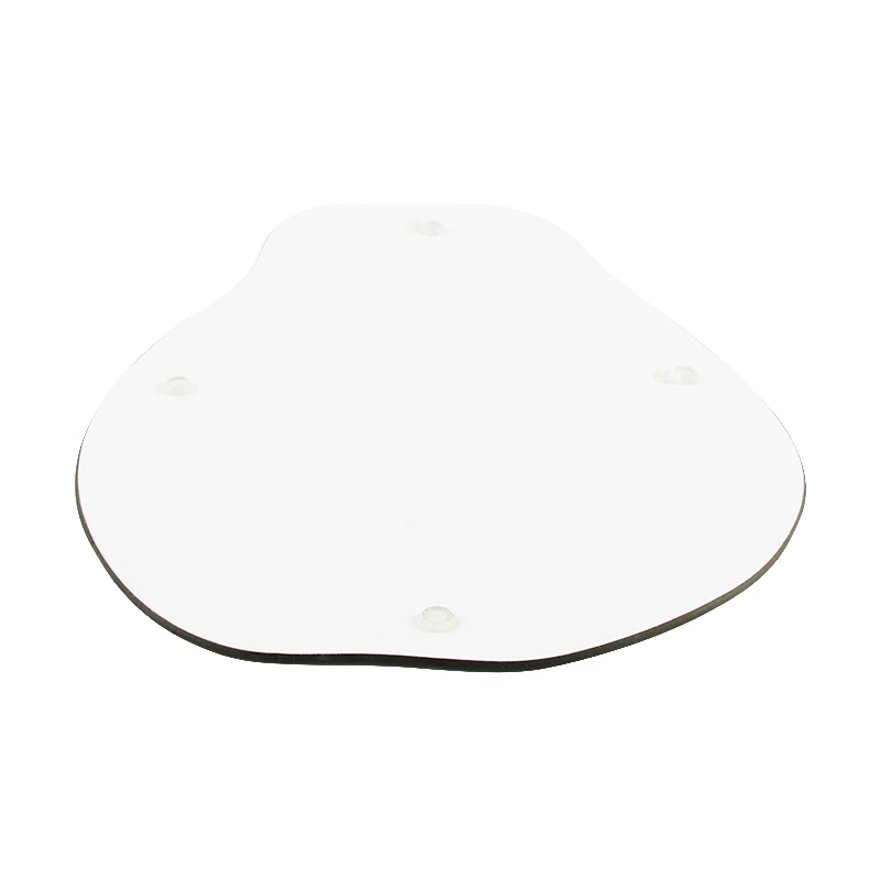 Pear Shape Glass Sublimation Fruit Cutting Boards For Kitchen high Quality cutting board