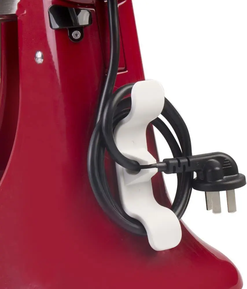 Cable Winder Management Accessories Cord Organizer Self Adhesive Clip Kit Cookware Kitchen Utensil