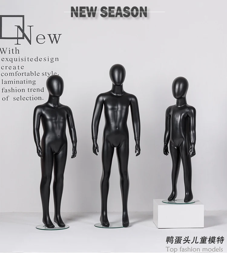 Abstract teenager little girl and boy kids store display children mannequin manikin for sale