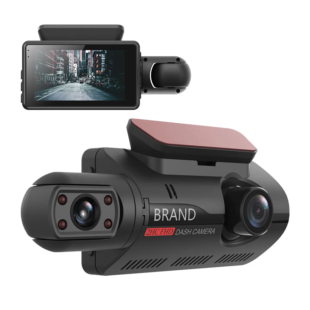 AOEDI AD368 Best Hidden HD 1080P Car Black Box Dual Auto Dashcam Video Dashboard Camera for Car