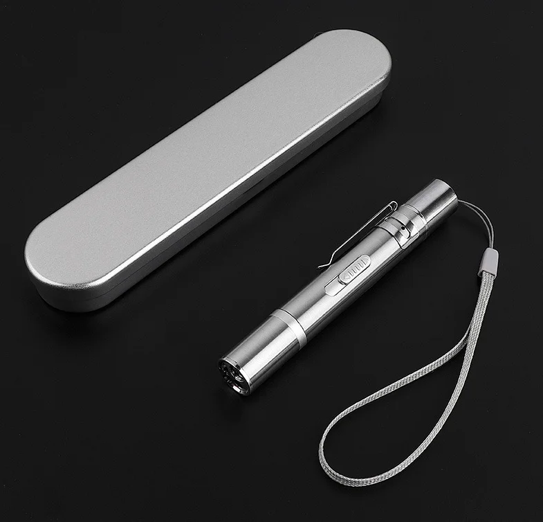 Interactive USB Rechargeable Cat Pointer Chaser Laser Toy Electronic Led 7 In 1 Cat Toys Handheld Pet Laser Point Cat Toys